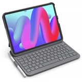 Inateck Ultraleichte Tastatur Hülle für iPad 10 Gen 2022,iPad Air 5/4 (2022/2020),iPad Pro 11 4/3/2/1,Hoch-/Querformat Verwenden, QWERTZ,