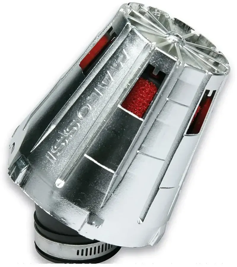 Malossi E5 Phva Luftfilterabdeckung - Chrome - One Size