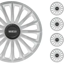 Sparco Treviso 14 Zoll 4 Stück Silber
