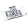 Alphacool Eisblock Aurora Acryl GPX-A RX 6700XT Gaming X mit Backplate