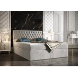 B&B Home Boxspringbett Monett 180x200 cm – mit Bettkasten
