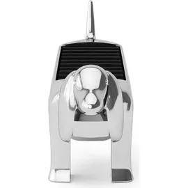 Umbra Dachsie Ringhalter, Moderner Ringhalter in Form eines Dackels für 9 Ringe, Chrom
