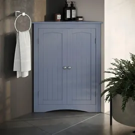 Vicco Eckschrank Bianco 56 x 80 x 42 cm Grau