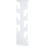 Haku-Möbel HAKU Möbel Wandgarderobe weiß Metall 6 Haken 15,0 x 60,0 cm