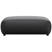 flexlux Pouf Lucera Kunststoff 104 x 41 x 82 cm Schwarz