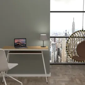 Paperflow Schreibtisch easyHome LV1 Walnuss / Weiß