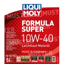 LIQUI MOLY Formula Super 7721 10W-40 5 l