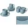 Ritzenhoff & Breker Jasper Espressotasse 0,07 l Blau 6 St.