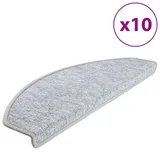 vidaXL Stufenmatte 65 x 24 cm Hellgrau