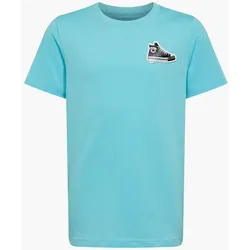 Kinder T-Shirt - Herren - azurblau