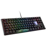 Ducky One 3 Classic Mechanische Tastatur - Mechanical Keyboard - Tastatur Gaming Mechanisch - Gaming Keyboard Mechanical - Mechanische Gaming Tastatur - TKL-Format 80% - MX-Red