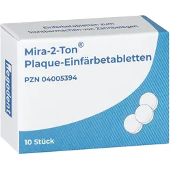 Mira 2 Ton Plaque Einfärbetabletten