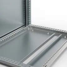 nvent hoffman Teilbodenplatte Edelstahl 800x600 weiß