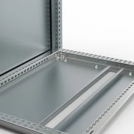 nvent hoffman Teilbodenplatte Edelstahl 800x600 weiß