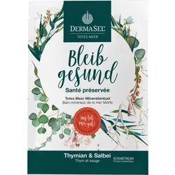 DERMASEL Totes Meer Badekristalle Bleib gesund 60 g