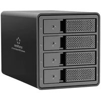 Renkforce RF-6647598 8.9 cm (3.5 Zoll) Festplattengehäuse 4 Bay
