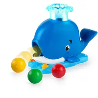 Bright Starts Silly Spout Whale Popper Ballspielzeug mit Bällen,