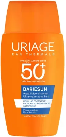 Uriage Bariésun Aqua Fluid Ultra Matt SPF50+ Flasche 50ml