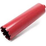 Wiltec Diamantbohrkrone ⌀120 mm 1 1⁄4 Unc 400 mm für Kernbohrgeräte, Kernbohrkrone aus Sintermetall, Nassbohrkrone, Trockenbohrkrone Kernbohrer Diamant Ø