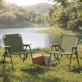MCW Campingstuhl 2er Set Grün