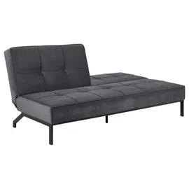 Actona Schlafsofa Perugia Stoff Grau Dunkelgrau
