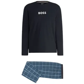 Boss Easy Pyjama - Medium Blue - L