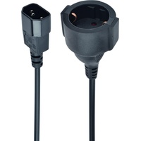 Gembird power adapter cord C14 male -> schuko female
