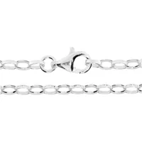 Ostsee-Schmuck Erbs oval 2,5 mm Silber 925