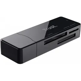 Trust Nanga USB 3.1 Externer Speicherkartenleser USB-A (USB 2.0) Schwarz