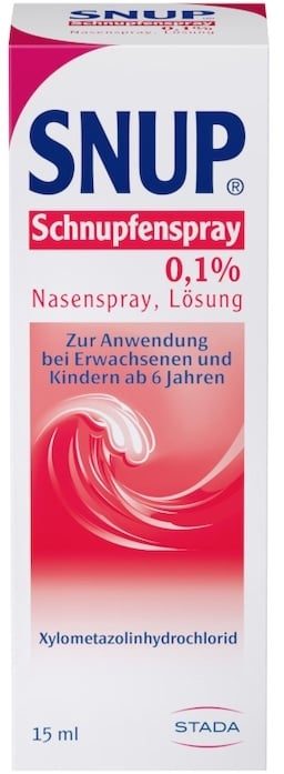 Snup Schnupfenspray 0,1% Nasenspray Schnupfen & Nasennebenhöhlen 15 ml