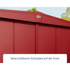 Hörmann EcoStar Gerätehaus Elegant-S Typ 3 3,03 x 2,38 m Purpurrot