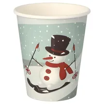 Papstar Pappbecher 0,2 l Braun 1000 St.