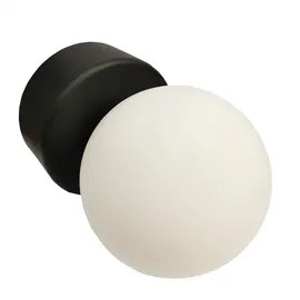 Licht-Erlebnisse Wandlampe rund IP44 Ø8cm NO1/1/10056 weiß