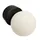 Licht-Erlebnisse Wandlampe rund IP44 Ø8cm NO1/1/10056 weiß