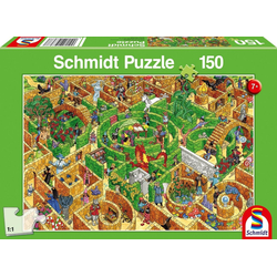 Schmidt Spiele Puzzle Labyrinth. Puzzle 150 Teile, Puzzleteile