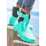 VIVANCE Gummistiefelette Damen türkis Gr.41