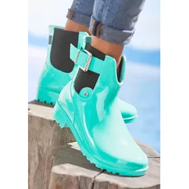 VIVANCE Gummistiefelette Damen türkis Gr.41