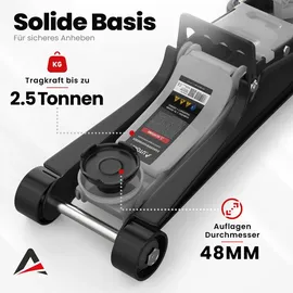 autoria Wagenheber 2,5T Stahl silber