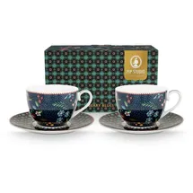 Pip Studio Kaffeetasse 0,28 l Blau 2 St.