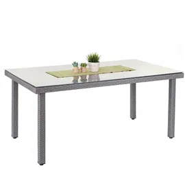 MCW Chieti Gartentisch 160 x 90 x 74 cm grau