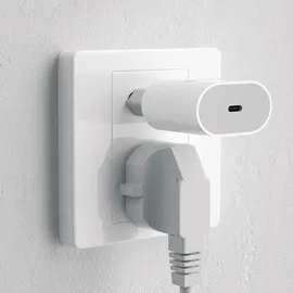 DUDAO A14EUC PD 20W USB-C Wandladegerät Kabel - Weiß
