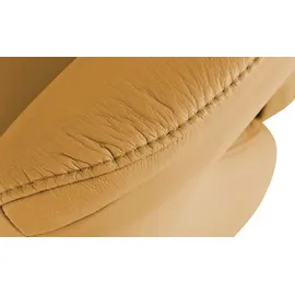 Hukla Relaxsessel Pierre Leder 75 x 115 x 87 cm Orange mit Relax-Funktion