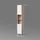 livinity Fucino Hochschrank 30 x 190 cm Sonoma/Weiß Holzwerkstoff