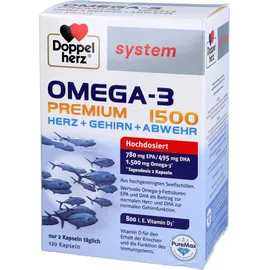 Doppelherz System Omega-3 Premium 1500 Kapseln 120 St.