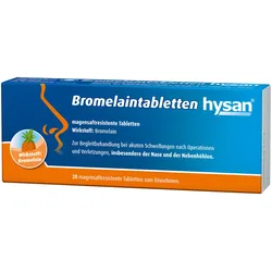 Bromelain Tabletten Hysan Magensaftresistente Tabletten