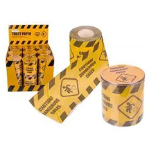 Out of the Blue Hängedekoration Toilettenpapier Caution! Dangerous Gases