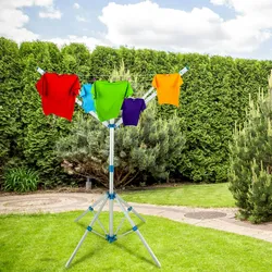 MONZANA® Wäschespinne Höhenverstellbar Wetterfest