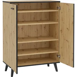 FMD Plau Mehrzweckschrank 68,5 x 93,5 x 33 cm Beige