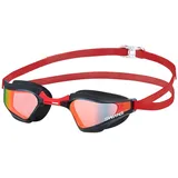 SWANS Verspiegelte Wettkampf Schwimmbrille Modell Valkyrie SR-72MIT AB – Kratzschutz, Anti-Fog, UV-Schutz