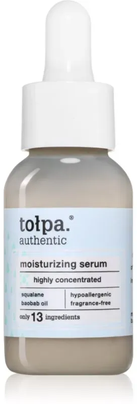 Tołpa Authentic Moisturized Skin Serum intensives, hydratisierendes Serum 30 ml